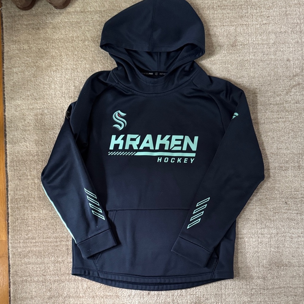 Kraken Hockey navy Hoodie 10-12